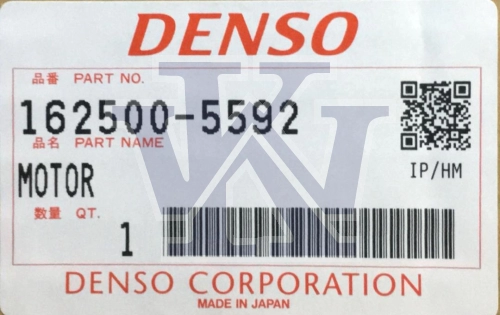 HINO 300 RADIATOR FAN MOTOR 24V DENSO 162500-5592