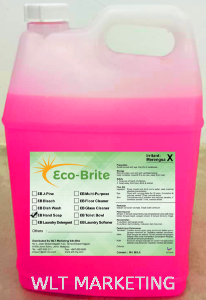 Hand Soap  Eco-Brite Chemical Johor Bahru (JB), Malaysia, Taman Ekoperniagaan Supplier, Suppliers, Supply, Supplies | WLT Marketing Sdn Bhd