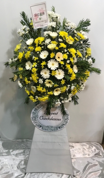 Funeral arrangment (FA-224) Sympathy / Condolences Flower Arrangement Funeral Arrangement Kuala Lumpur (KL), Selangor, Malaysia Supplier, Suppliers, Supply, Supplies | Shirley Florist