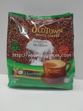 Old Town White Coffee 3 in 1 Hazelnut 40gm x15's