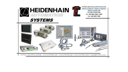 Contact Us Today To Get The Best Prices On Repairs And Supplies On Heidenhain Automation Systems!
