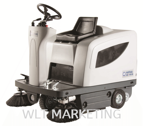 Nilfisk Ride-On Sweeper SR1101B Sweepers Nilfisk Machinery Johor Bahru (JB), Malaysia, Taman Ekoperniagaan Supplier, Suppliers, Supply, Supplies | WLT Marketing Sdn Bhd