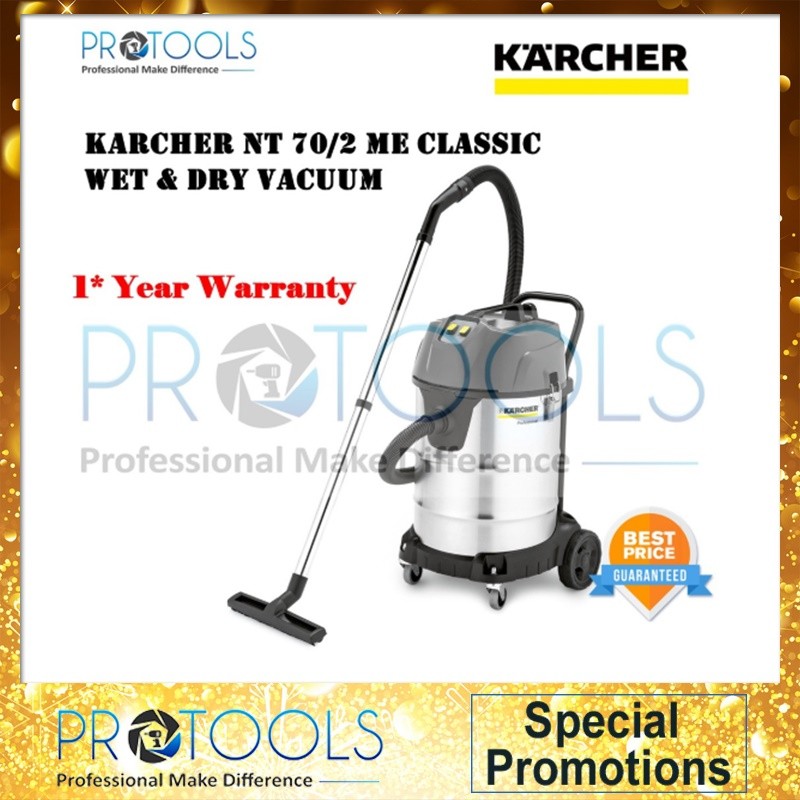KARCHER NT 70/2 ME CLASSIC WET \u0026 DRY 