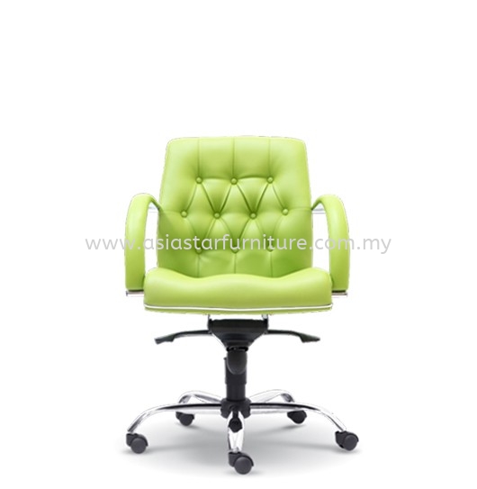 MORE LOW BACK DIRECTOR CHAIR | LEATHER OFFICE CHAIR BANTING SELANGOR