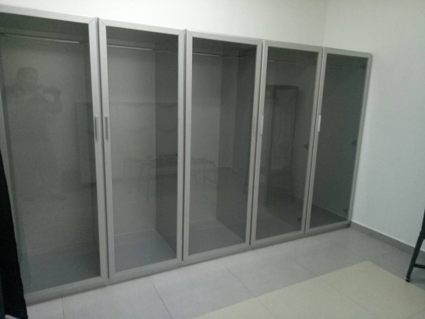  Display Cabinet Aluminium Cabinet / Wardrobe Puchong, Selangor, Kuala Lumpur (KL), Malaysia. Supplier, Supply, Supplies, Service | LS Venture Glass Sdn. Bhd.