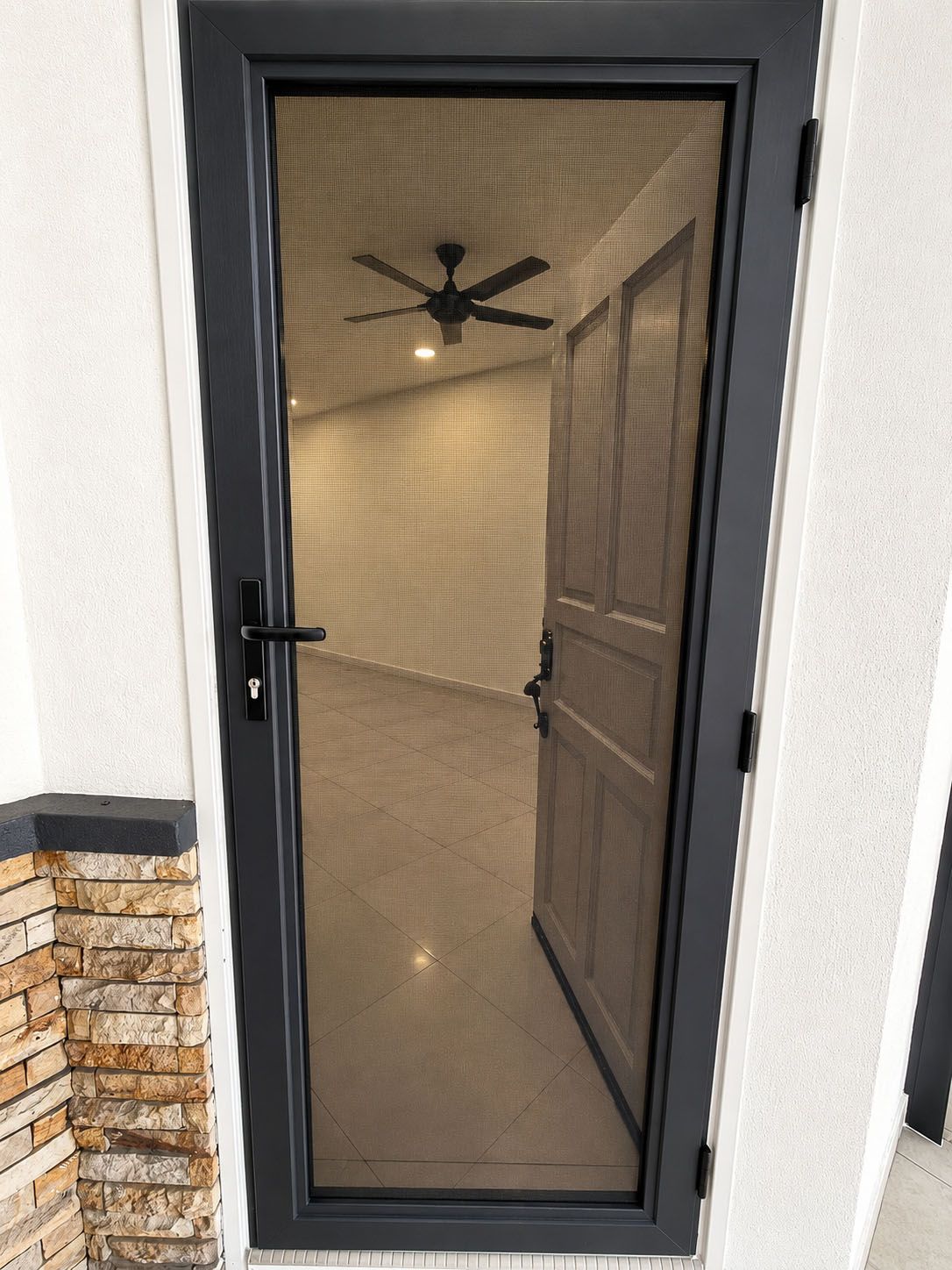 Security Hinged Mesh Door @ Sri Kembangan 2606282-2