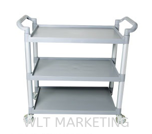 3 Tiers Utilities Cart 3UC-603 (Small) Luggage & House Keeping Trolley Hotel Supply Johor Bahru (JB), Malaysia, Taman Ekoperniagaan Supplier, Suppliers, Supply, Supplies | WLT Marketing Sdn Bhd