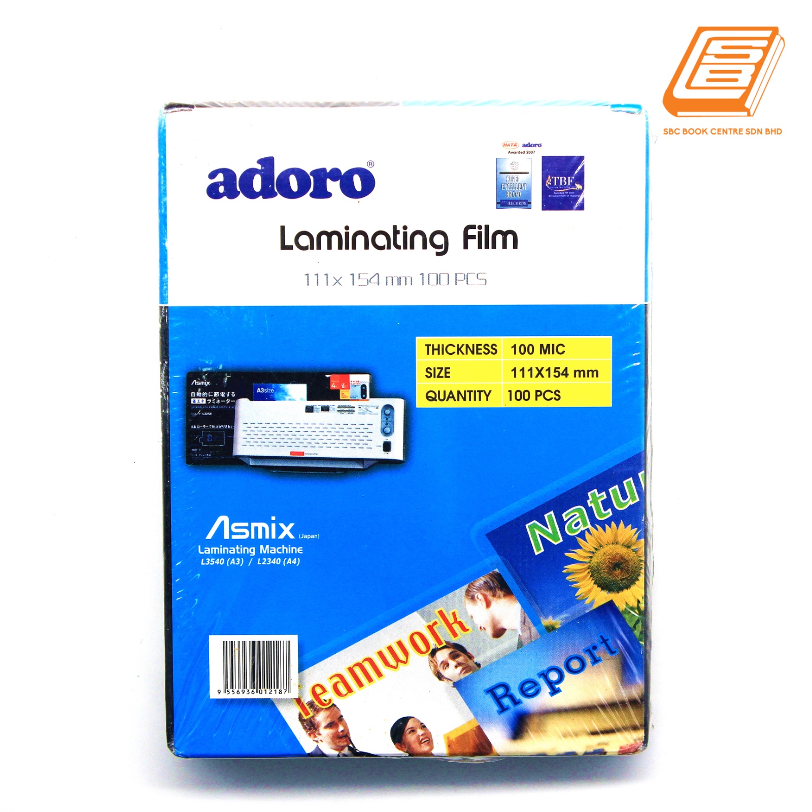 Adoro - Laminating Film 111x154mm, 100MIC, 100pcs
