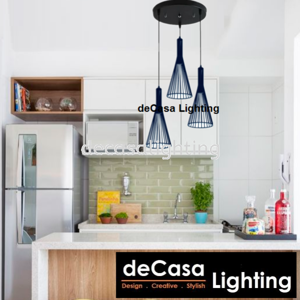 INDUSTRIAL PENDANT LIGHT 3 IN 1 ROUND BASE WG-3786-BK-3RB Retro Loft Design Pendant Light PENDANT LIGHT Selangor, Kuala Lumpur (KL), Puchong, Malaysia Supplier, Suppliers, Supply, Supplies | Decasa Lighting Sdn Bhd