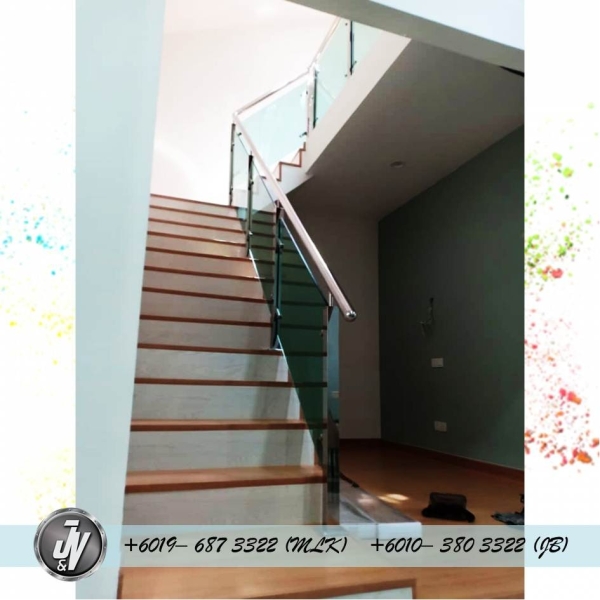  Staircase Railing Railing Melaka, Malaysia, Durian Tunggal Installation, Services, Supplier, Specialist | J & V Steel Engineering Works