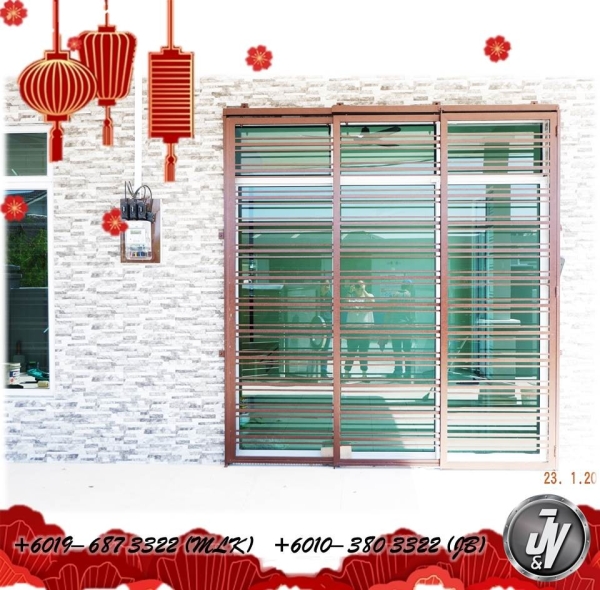  Mild Steel (Metal) Door  Grill Melaka, Malaysia, Durian Tunggal Installation, Services, Supplier, Specialist | J & V Steel Engineering Works