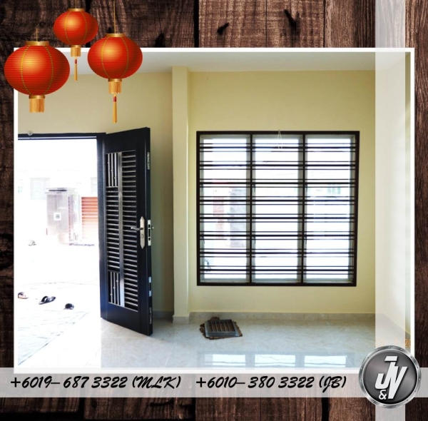  Mild Steel (Metal) Window Grill Melaka, Malaysia, Durian Tunggal Installation, Services, Supplier, Specialist | J & V Steel Engineering Works