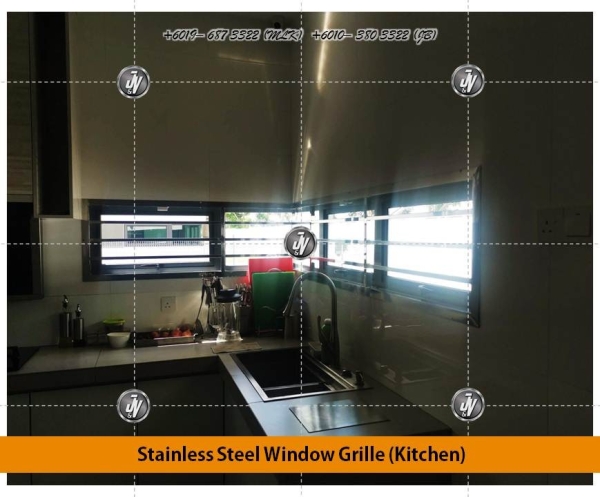  Stainless Steel Window Grill Melaka, Malaysia, Durian Tunggal Installation, Services, Supplier, Specialist | J & V Steel Engineering Works