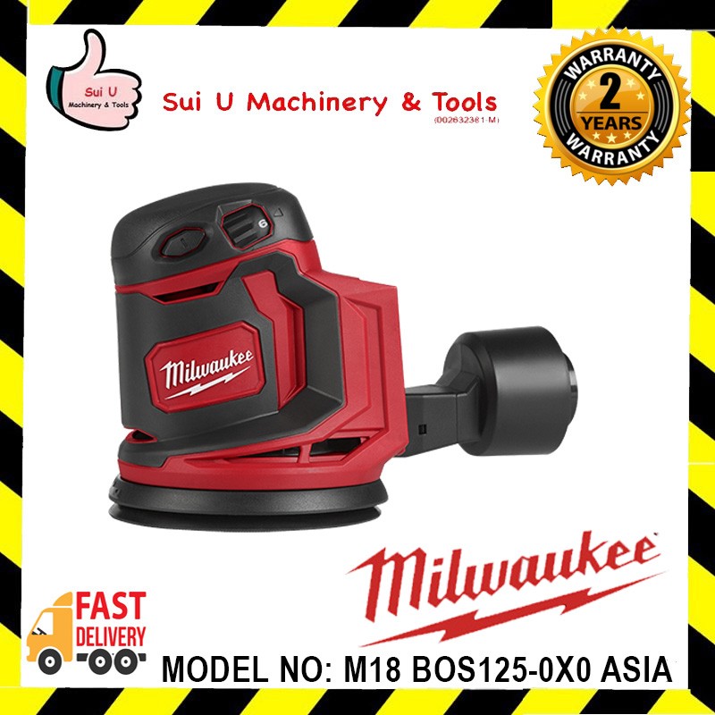 MILWAUKEE M18 BOS125 0X0 ASIA M18 125MM Orbit Sander SOLO NO