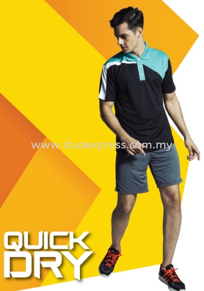 QD58 Collar T Shirt Baju Polo T MicroFibre- Ready Made Baju Uniform Ready Made Promosi Malaysia, Selangor, Kuala Lumpur (KL), Petaling Jaya (PJ) Supplier, Suppliers, Supply, Supplies | Duo Express