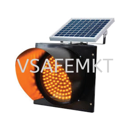 Solar Warning Light - Amber