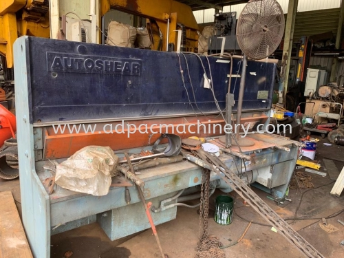 Used "Autoshear" Hydraulic Shearing Machine