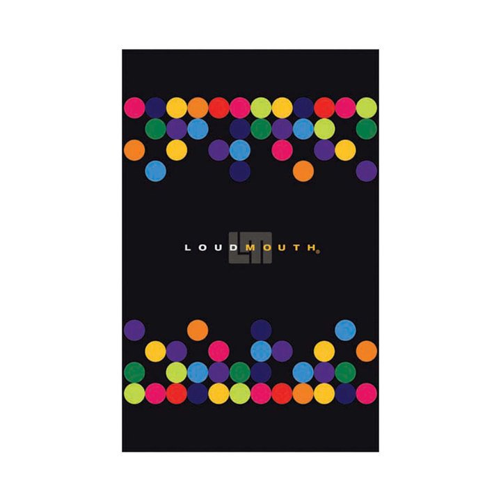 Winning Edge - Golf Towel - LM - Disco Balls Black