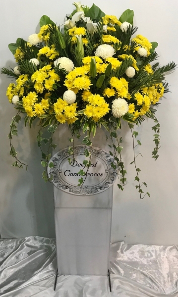 Funeral arrangment (FA-234) Sympathy / Condolences Flower Arrangement Funeral Arrangement Kuala Lumpur (KL), Selangor, Malaysia Supplier, Suppliers, Supply, Supplies | Shirley Florist
