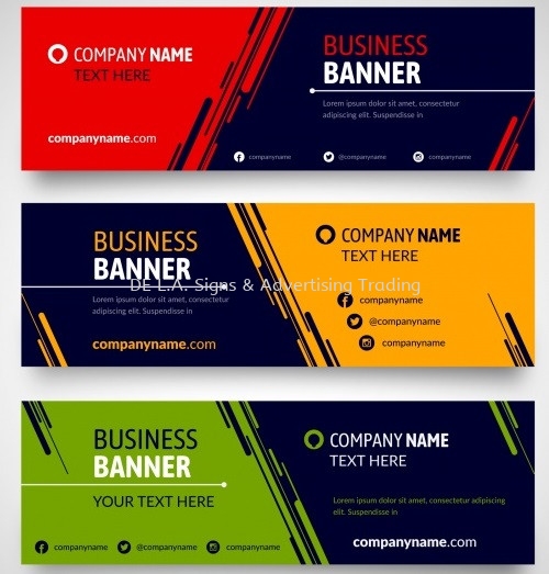 Banner Banner Kuala Lumpur (KL), Malaysia, Selangor, Perindustrian KIP Manufacturer, Supplier, Supply, Supplies | DE L.A. Signs & Advertising Trading