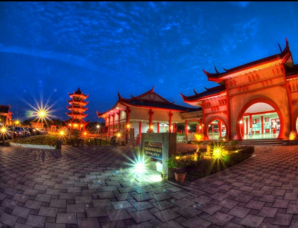 Masjib Cina Melaka Tempat menarik Melaka Melaka | Upside Down House Melaka