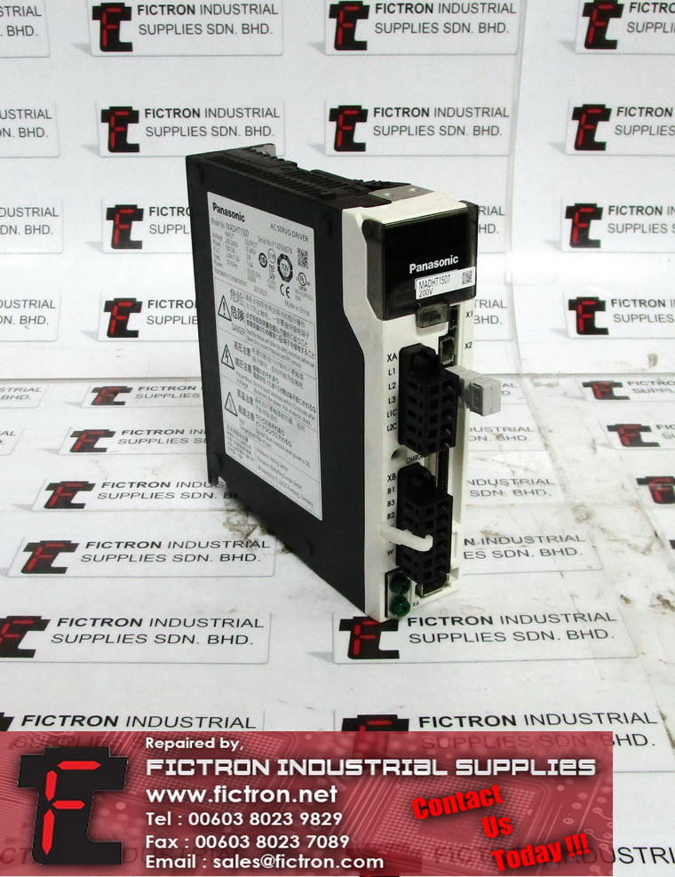 MADHT1507 PANASONIC AC Servo Driver Supply Repair Malaysia Singapore Indonesia USA Thailand Australia