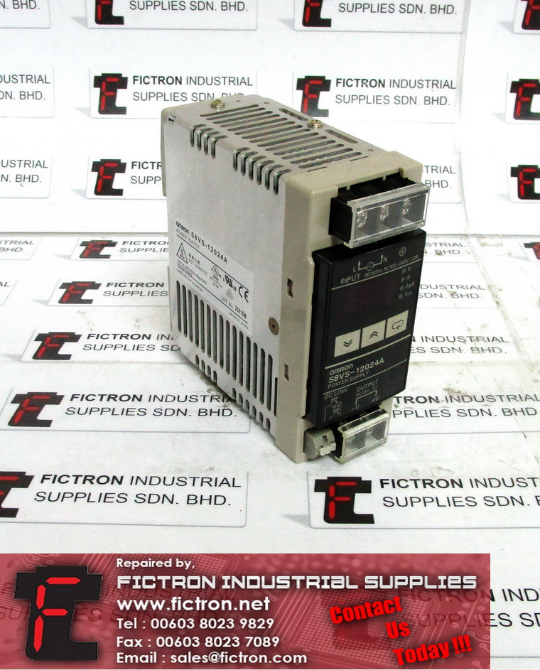S8VS-12024A S8VS12024A OMRON Power Supply Unit Supply Repair Malaysia Singapore Indonesia USA Thailand Australia