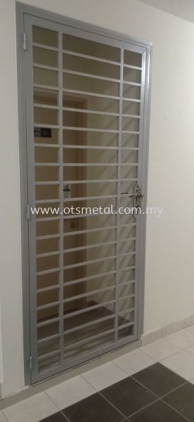 MD015 Metal Door (Grill) Johor Bahru (JB) Design, Supplier, Supply | OTS Metal Works