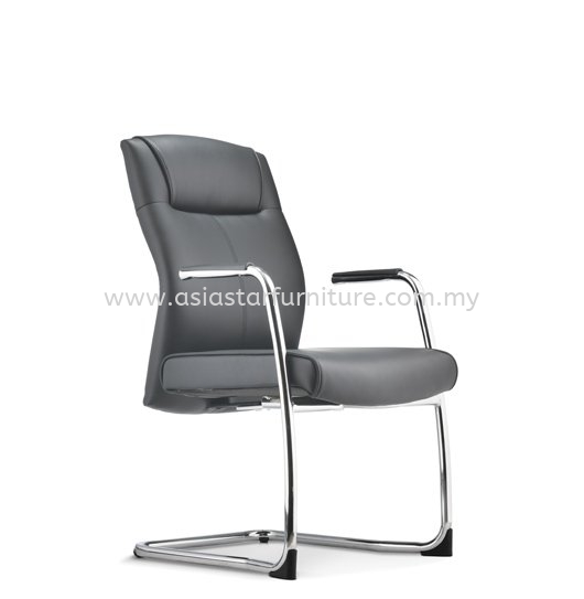 CICO VISITOR DIRECTOR CHAIR | LEATHER OFFICE CHAIR ARA DAMANSARA PJ