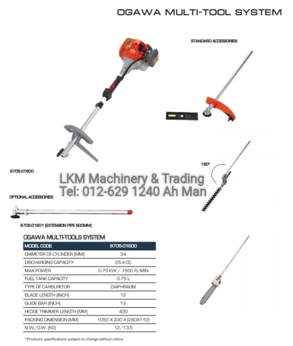 Multi-Tools System for Brush Cutter