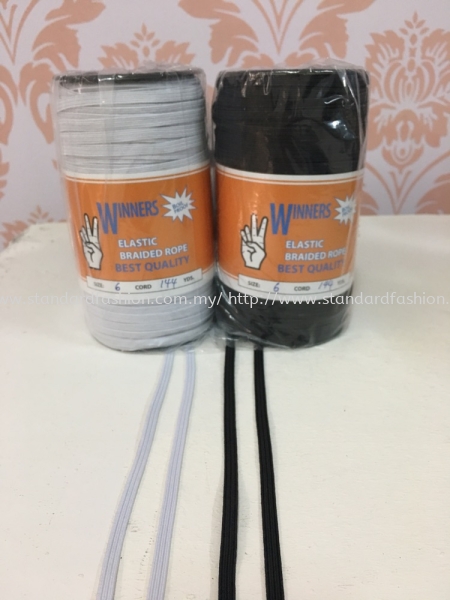 Braided Elastic Tape #6 Braided Elastic  Elastic Products  Selangor, Malaysia, Kuala Lumpur (KL), Klang Supplier, Suppliers, Supply, Supplies | Standard Fashion Trading Sdn Bhd