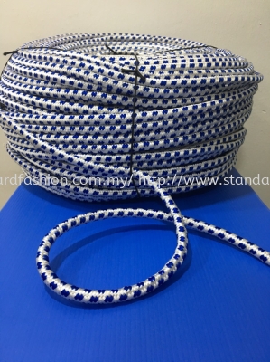 Braided Rope 12mm (Blue Dots) 