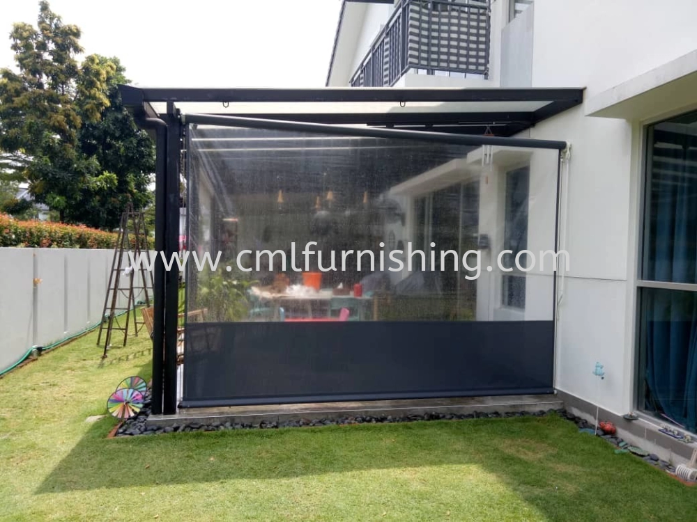 Pvc-transparent-outdoor-roller-blinds-manual Kuala Lumpur (KL), Malaysia,  Selangor, Kepong Supplier, Suppliers, Supply, Supplies | CML Furnishing Sdn  Bhd