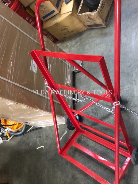 HEAVY DUTY GAS OXYGEN CYLINDER TROLLEY Welding Accessories Kuala Lumpur (KL), Malaysia, Selangor, Kepong Supplier, Suppliers, Supply, Supplies | YI DA MACHINERY & TOOLS