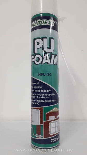 PU FOAM  (POLYURETHANE) HPU-30 SEALANT HARDEX CONSTRUCTION & AUTOMOTIVE PRODUCTS MAINTENANCE - REPAIR - OVERHAUL PRODUCTS Johor Bahru (JB), Malaysia, Mount Austin Supplier, Suppliers, Supply, Supplies | Aerochem Industries Sdn Bhd