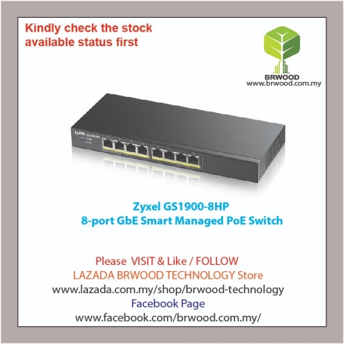 Zyxel GS1900-16 16-port GbE Smart Managed Switch