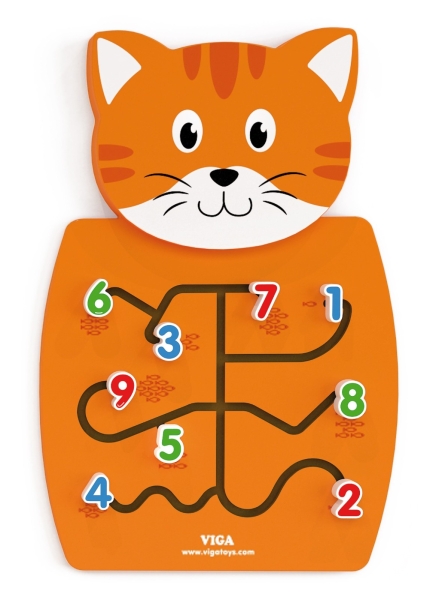 VG50676 Wall Mounted - Matching Numbers (Cat) Wall Mounted Toys  Johor Bahru JB Malaysia Supplier & Supply | I Education Solution