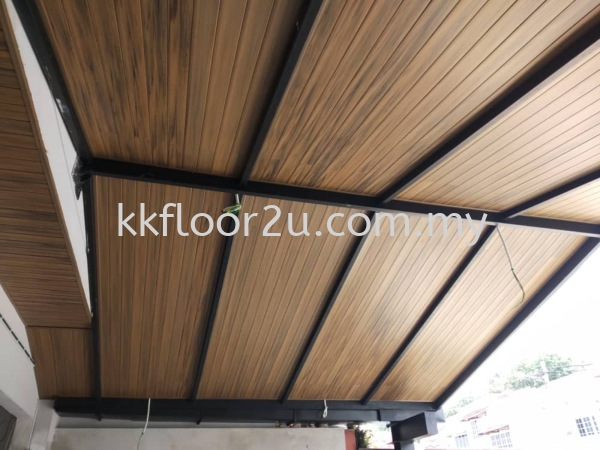 Composite Wood Ceiling  WPC Ceiling Panel Composite Wood Building Material Selangor, Malaysia, KL, Balakong Supplier, Suppliers, Supply, Supplies | GET A FLOOR SDN BHD