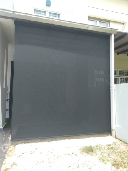  Bukit Indah Balcony Outdoor Blind Johor Bahru (JB), Malaysia, Tampoi Supplier, Suppliers, Supplies, Supply | Kim Curtain Design Sdn Bhd