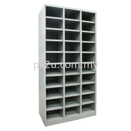 G1-MPH-10-18 - 30 PIGEON HOLE CABINET 18 INCHES DEPTH Steel Pigeon Hole Steel Cabinet Steel Furniture Johor Bahru (JB), Malaysia Supplier, Manufacturer, Supply, Supplies | PK Furniture System Sdn Bhd