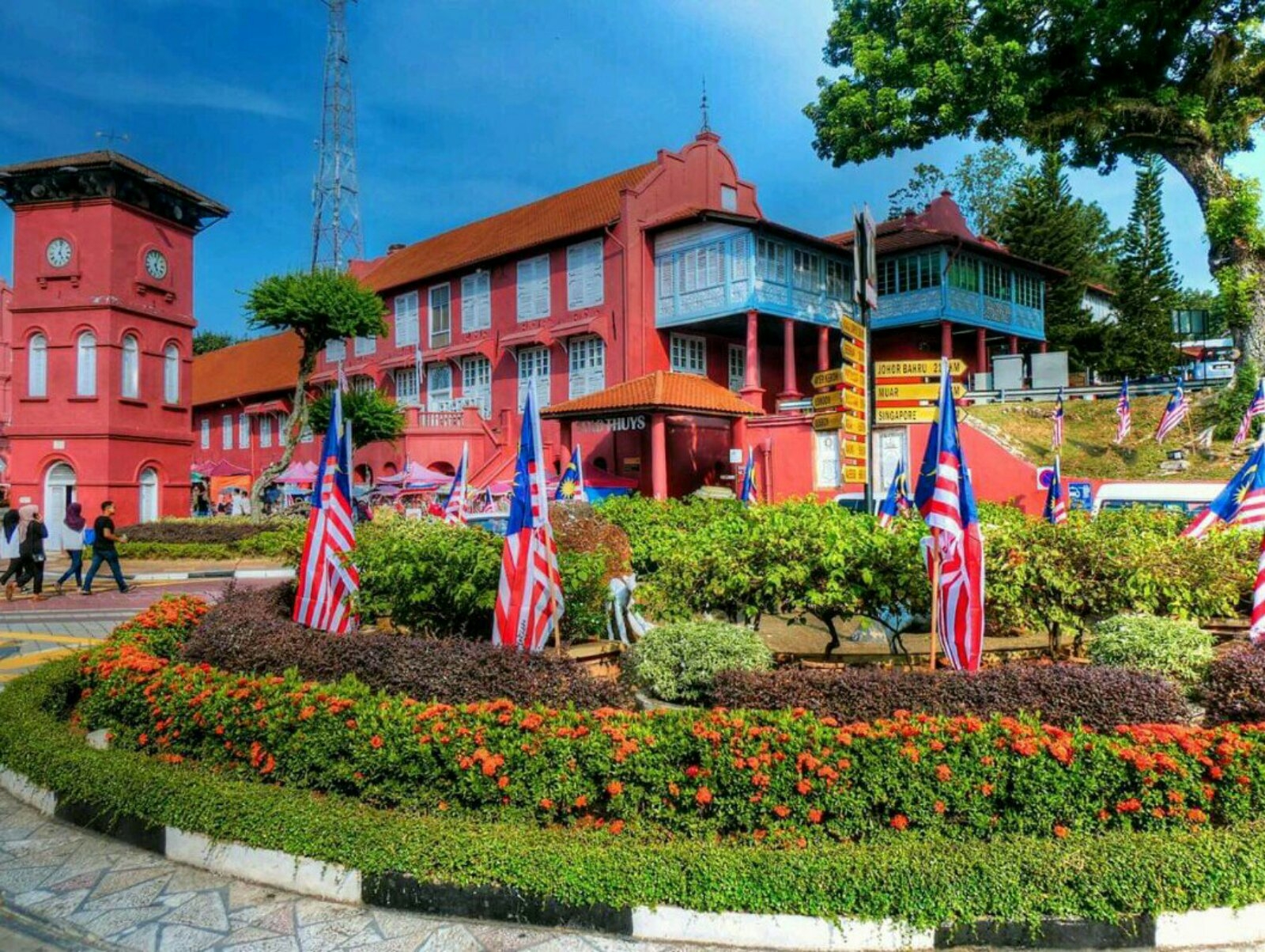 Merah melaka rumah rumah melayu