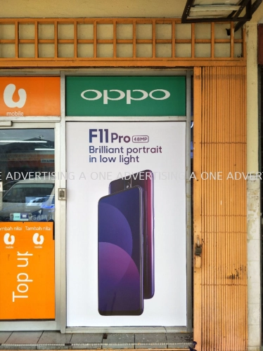 *Oppo* Glass Sticker 