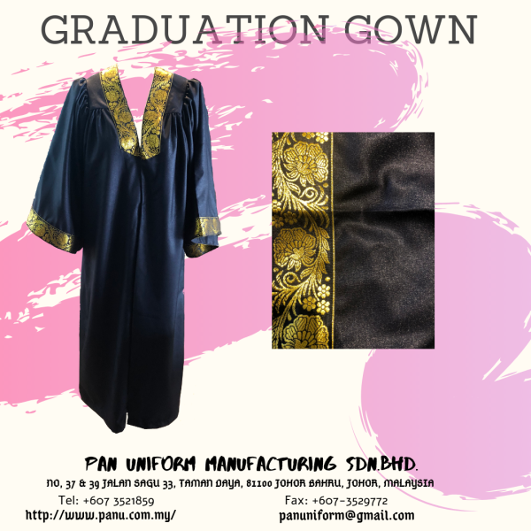 Graduation gown Others Johor Bahru JB Malaysia Uniforms Manufacturer, Design & Supplier | Pan Uniform Manufacturing Sdn Bhd