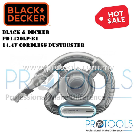 PD1420LP-B1 BLACK & DECKER 14.4v CORDLESS DUSTBUSTER Others Johor Bahru (JB), Malaysia, Senai Supplier, Suppliers, Supply, Supplies | Protools Hardware Sdn Bhd