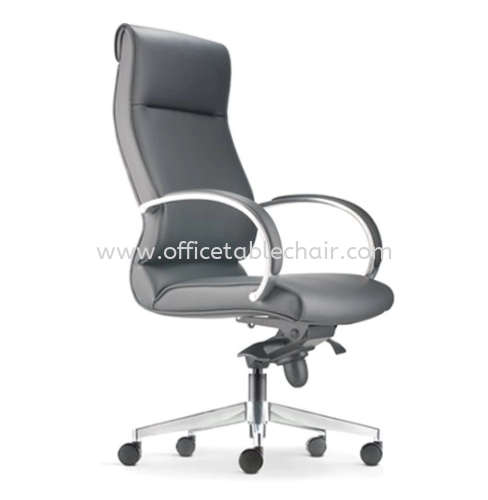 KLAIR EXECUTIVE HIGH BACK PU CHAIR WITH ALUMINIUM DIE-CAST BASE KL-1L