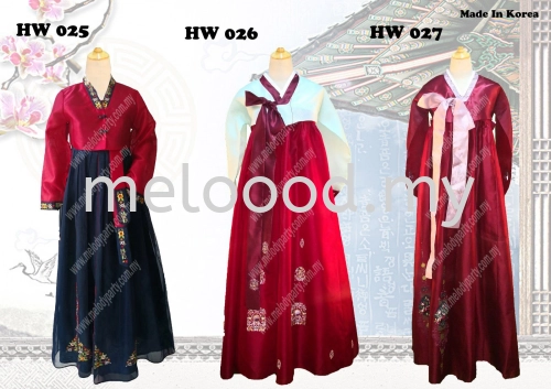 HANBOK HW 025 -H027