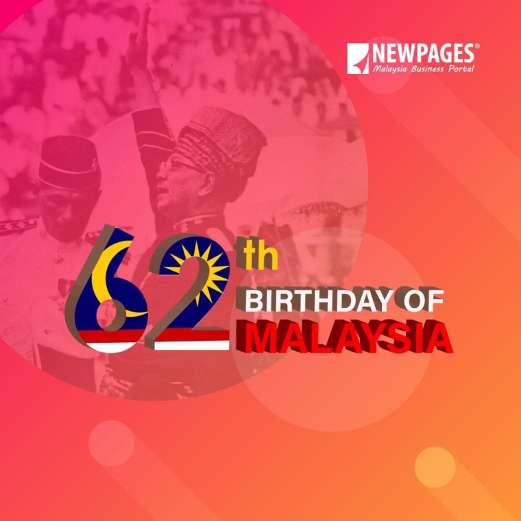 HAPPY BIRTHDAY MALAYSIA 62