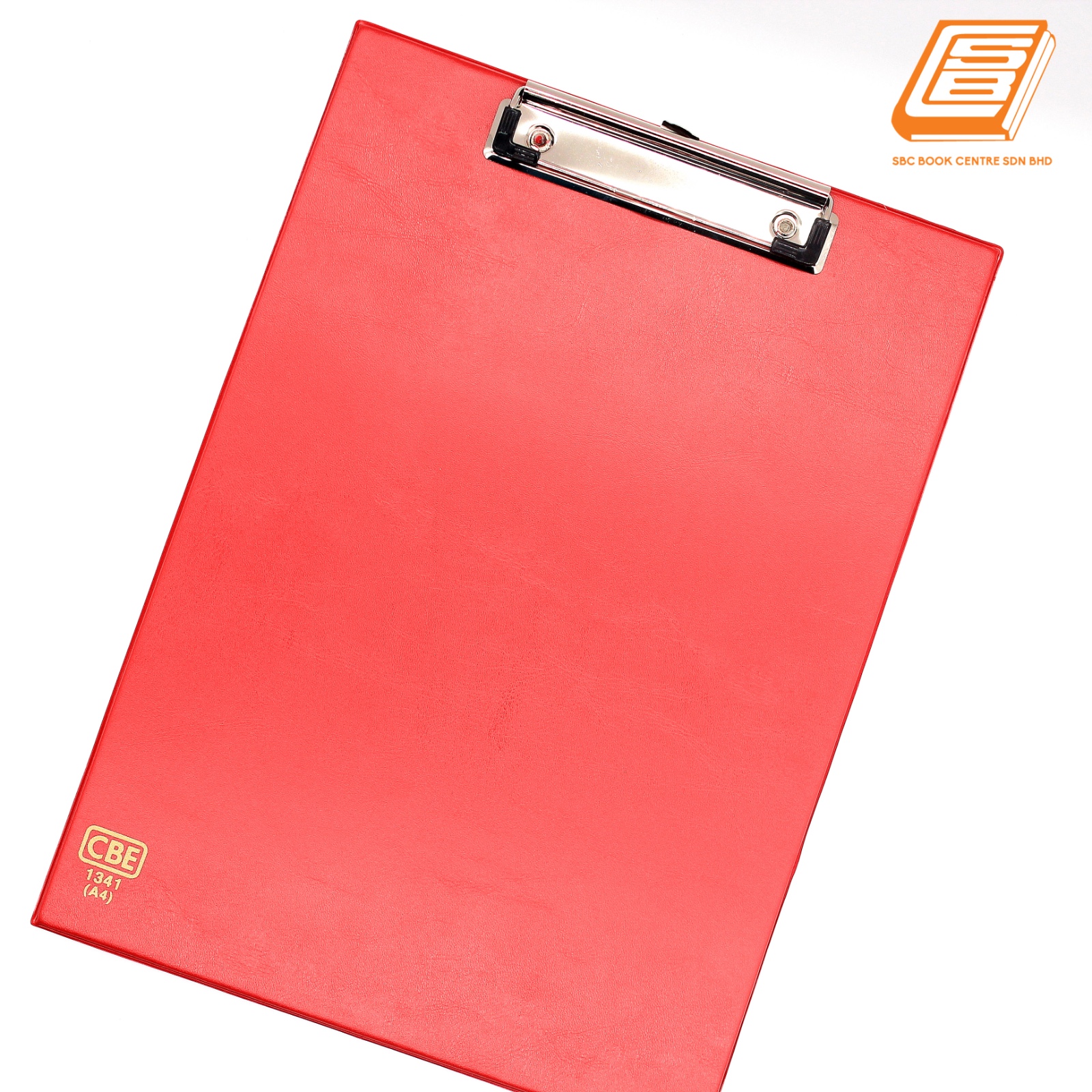 CBE - A4 Red ClipBoard - (1341A)