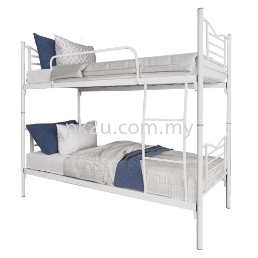 Double Decker Metal Bed Frame Double Decker Metal Bed Frame Metal Bed Frame Steel Furniture Johor Bahru (JB), Malaysia Supplier, Manufacturer, Supply, Supplies | PK Furniture System Sdn Bhd