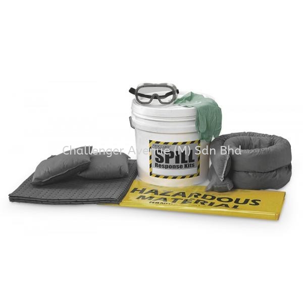 Universal Spill Kit - 20 Liter (Pail) Chemical / Oil Spill Kits Selangor, Malaysia, Kuala Lumpur (KL), Subang Jaya Supplier, Suppliers, Supply, Supplies | Challenger Avenue (M) Sdn Bhd